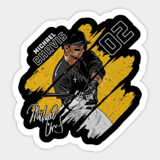 Michael Chavis Pittsburgh Stripes Sticker